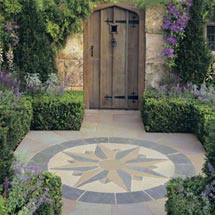 Vintage Stone Radius Paving
